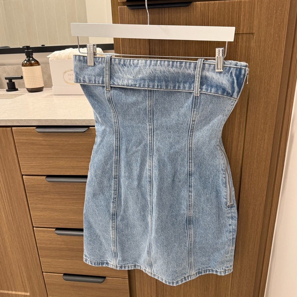 Meshki Teddy Denim Dress